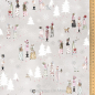 Preview: Baumwollstoff Engel im Winterwald by Silke Leffler von acufactum